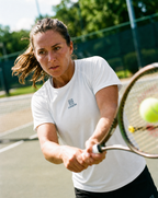 Camiseta deportiva Motion Off-white mujer