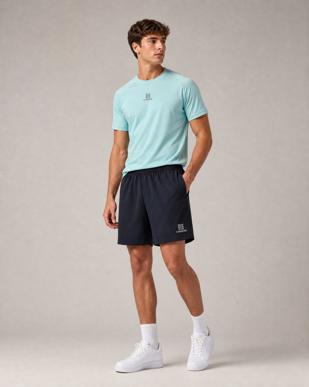 Camiseta deportiva Motion Azul hombre