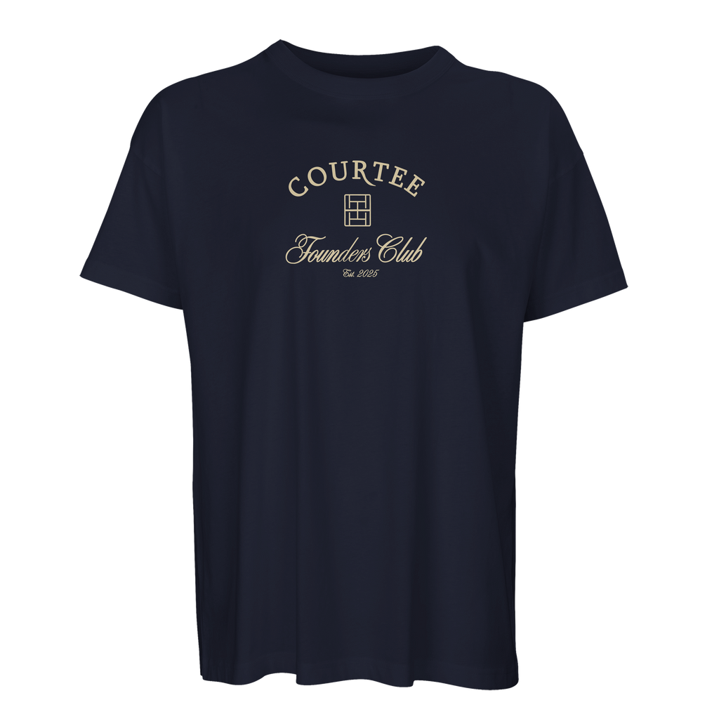 Camiseta Oversize Courtee Founders Club hombre