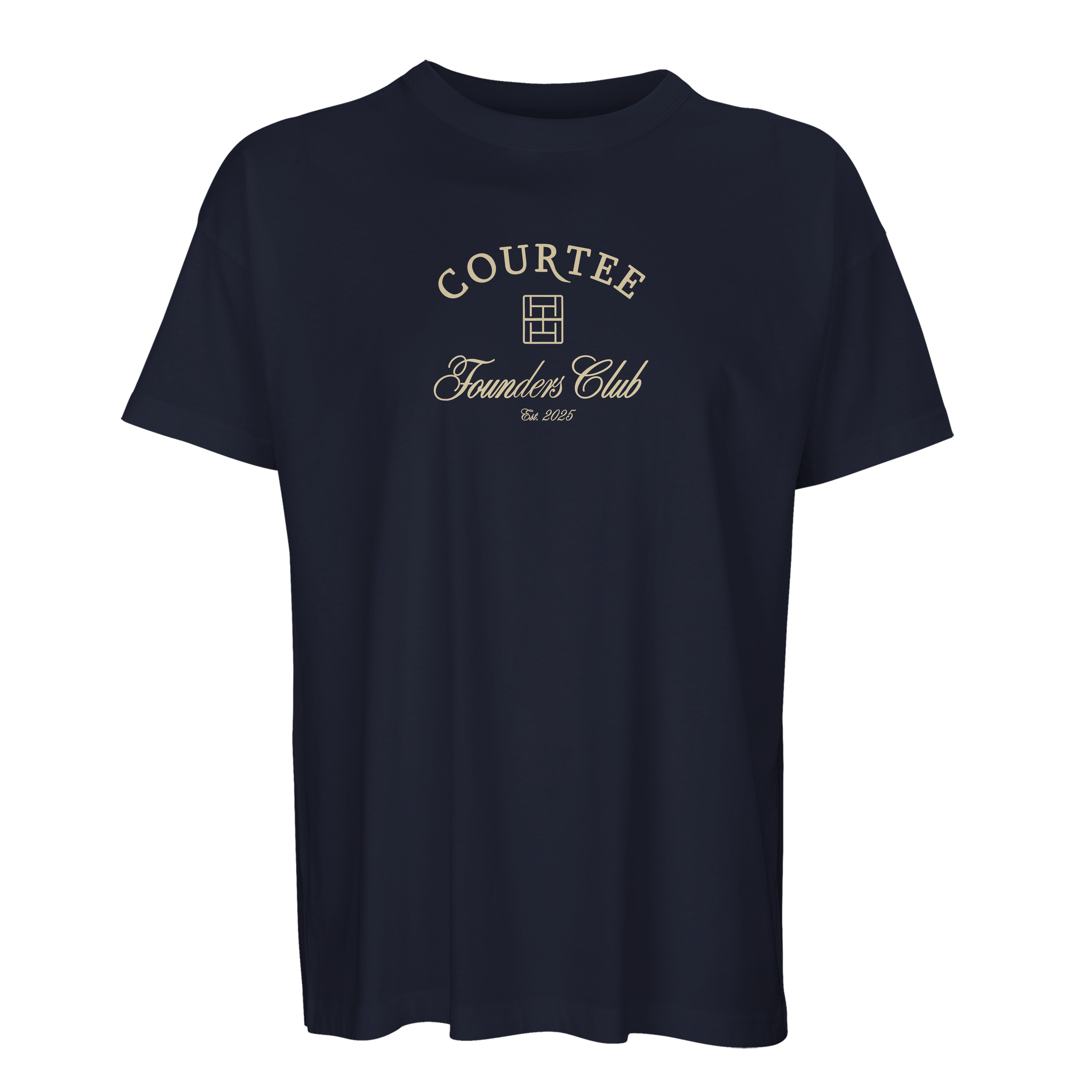 Camiseta Oversize Courtee Founders Club man