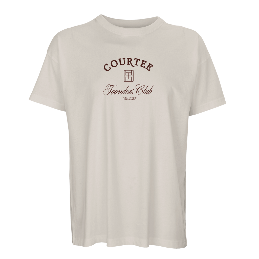 Camiseta Oversize Courtee Founders Club hombre