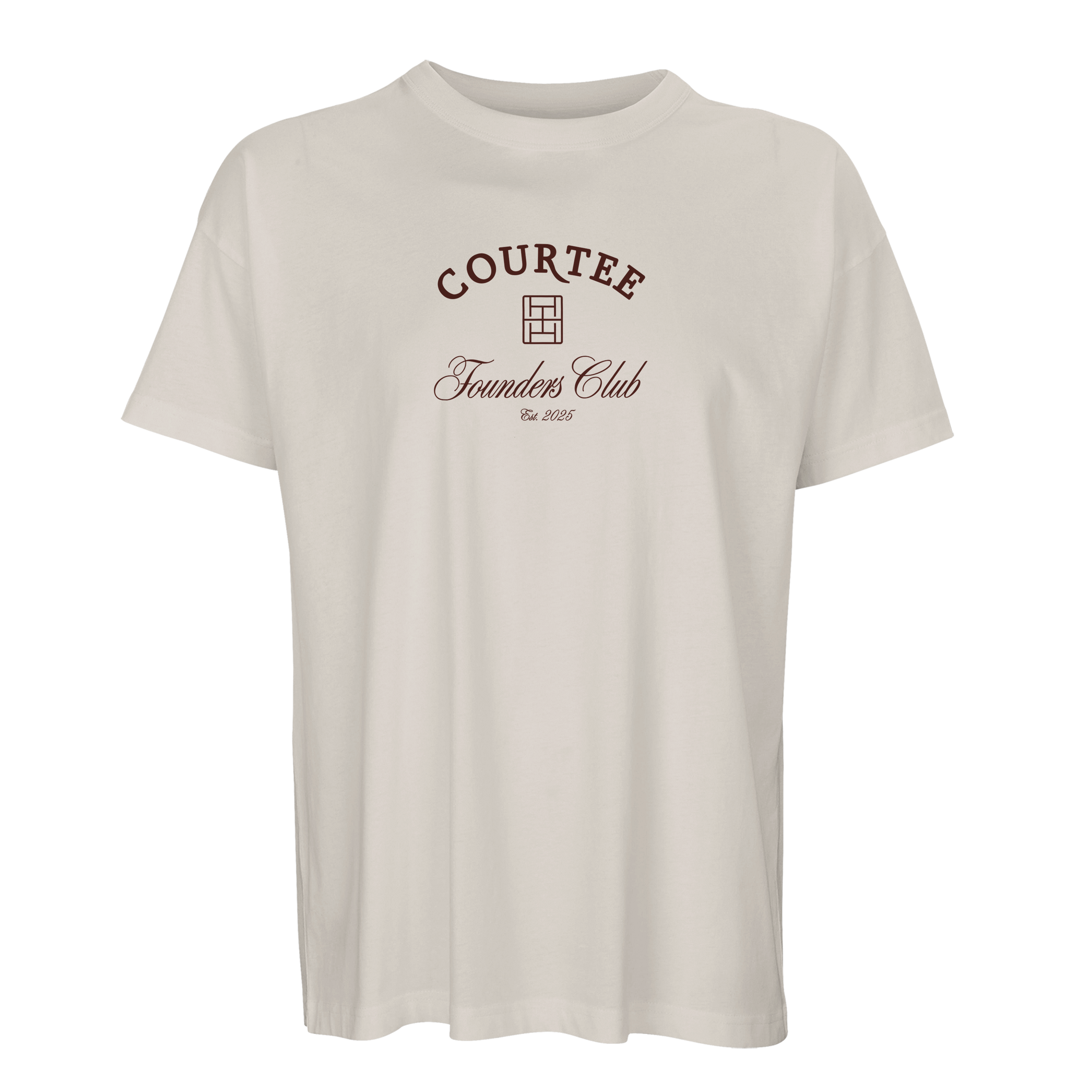 Camiseta Oversize Courtee Founders Club man