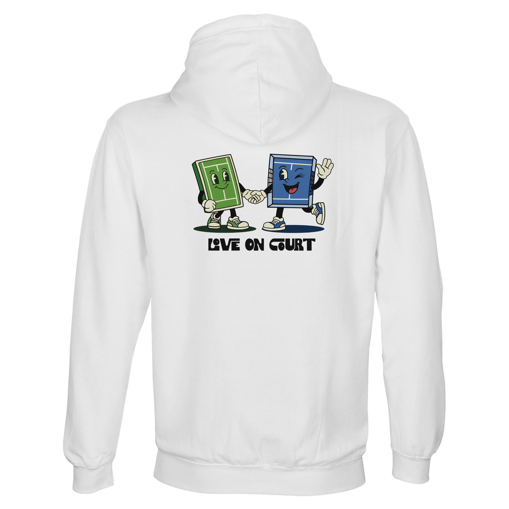 Love On Court Tenis - Sudadera unisex