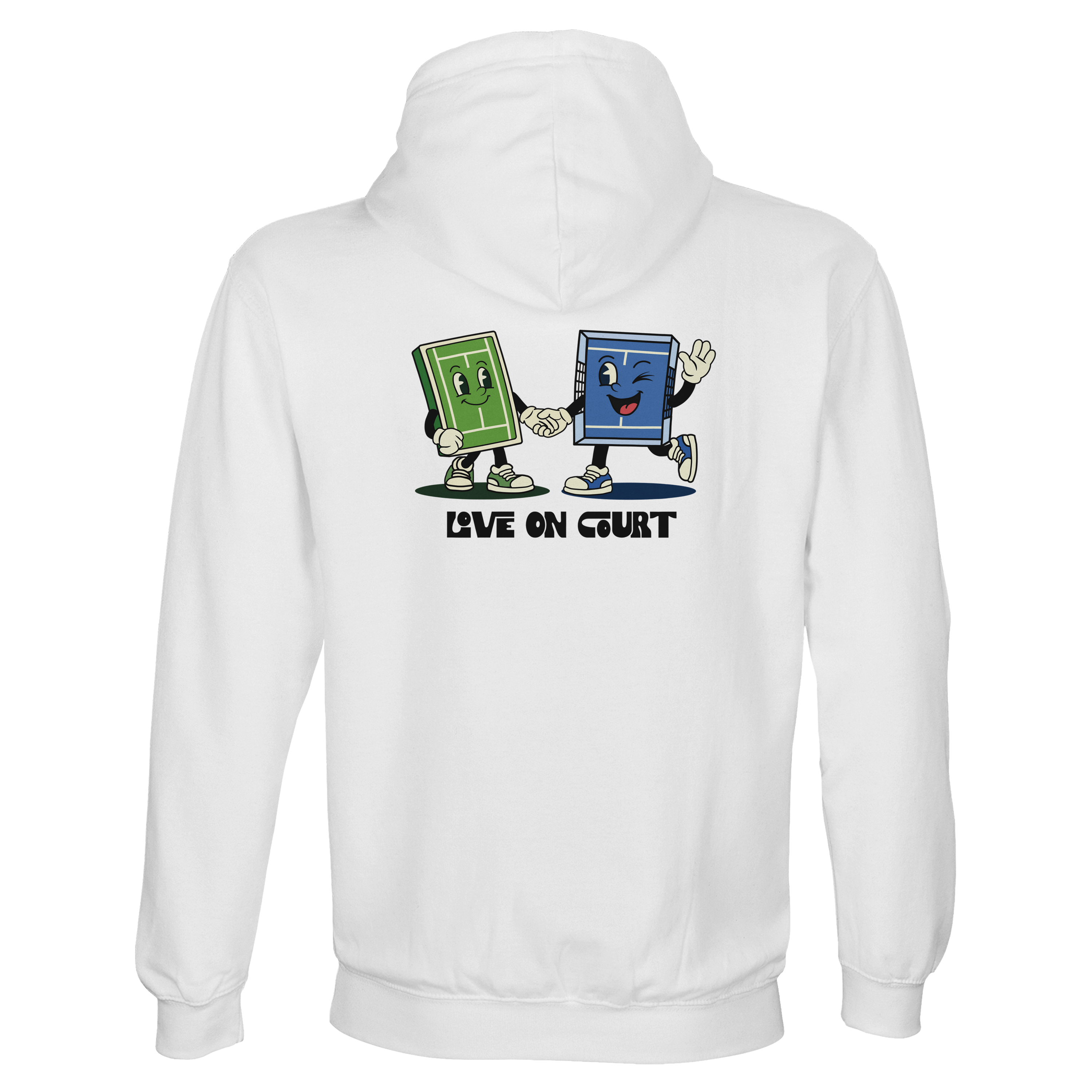 Love On Court Tenis - Sudadera unisex
